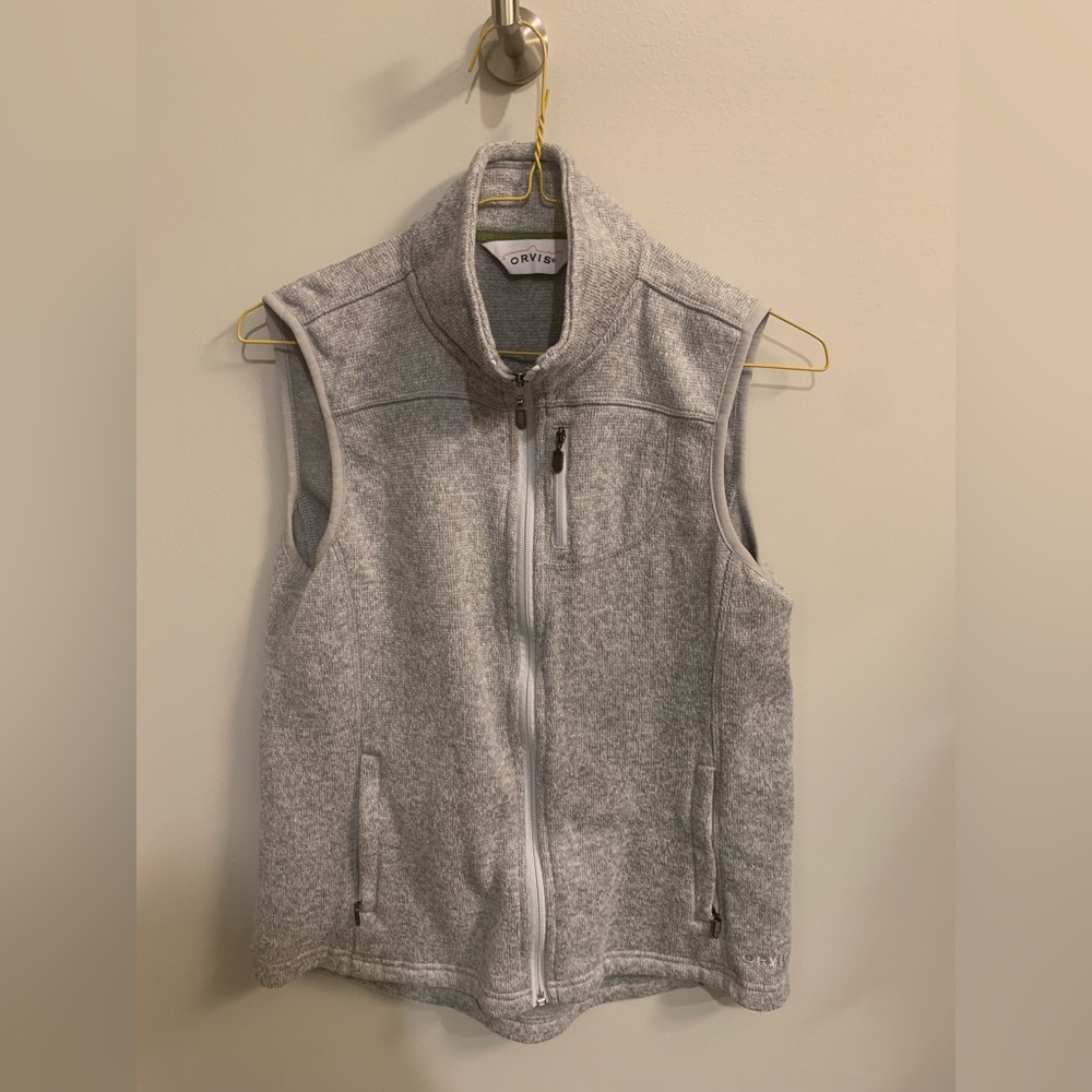 Orvis sweater fleece vest